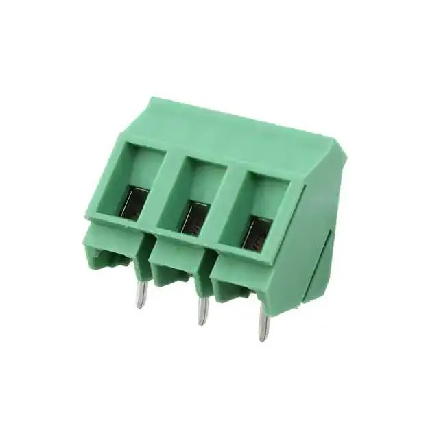 1733033 (TERM BLOCK 3POS 7.5MM 35DEG GRN)