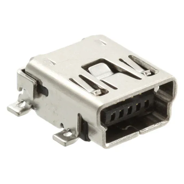 1734035-1 (CONN MINI B USB R/A SMD)