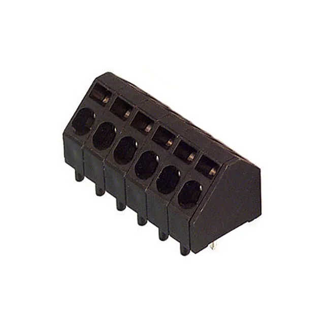 1734260000 (TERM BLOCK PCB 6POS 5.08MM BLACK)