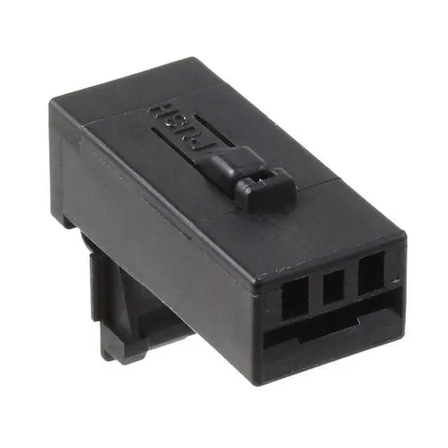 174090-2 (CONN RCPT HSG 0.25 1POS BLACK)
