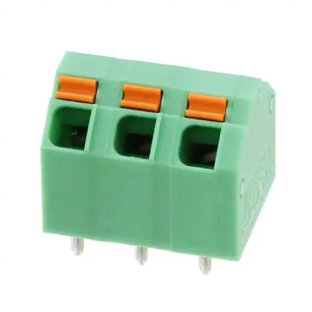 1744442 (PC TERM BLOCK 3POS GREEN)