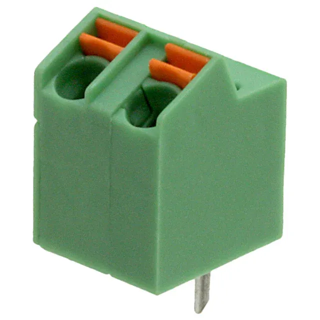 1752214 (CONN TERM BLK 2POS 5MM GREEN)