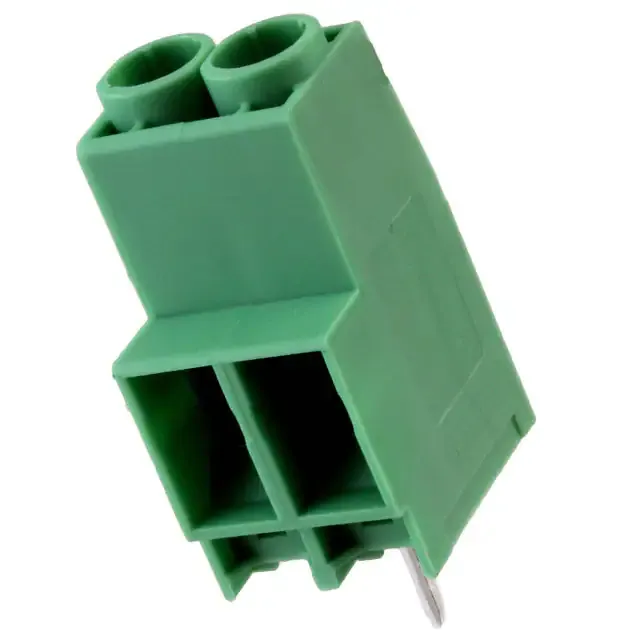 1777545 (CONN TERM BLK 2POS 6.35MM GREEN)