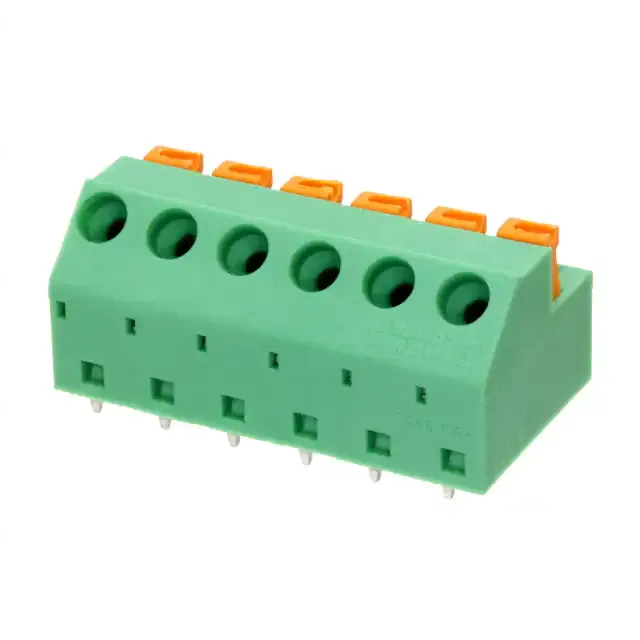 1791884 (PC TERM BLOCK 5.08MM 6POS GREEN)