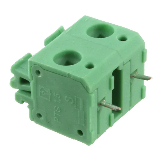 1792863 (CONN TERM BLOCK 5MM 2POS GRN)
