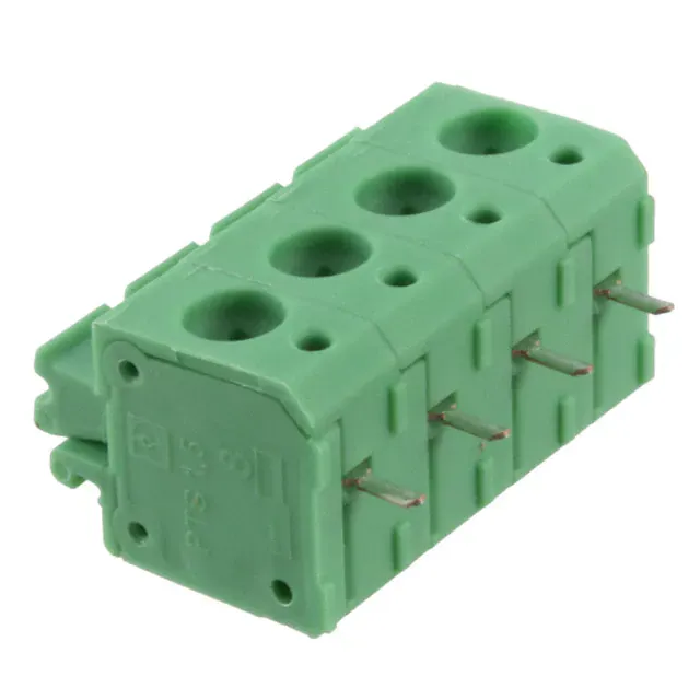 1792889 (CONN TERM BLOCK 5MM 4POS GRN)