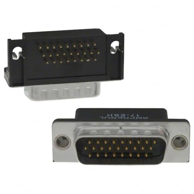 17EBH-026-P-AM-0-10 (CONN DSUB HD PLUG 26POS R/A SLDR)