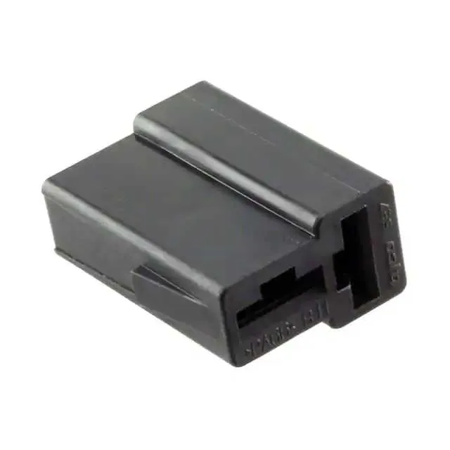 180907-5 (CONN RCPT HSG 0.25 2POS BLACK)