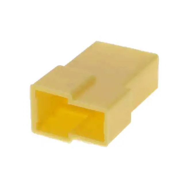 180908-4 (CONN MALE TAB HSG 0.25 2POS YLW)