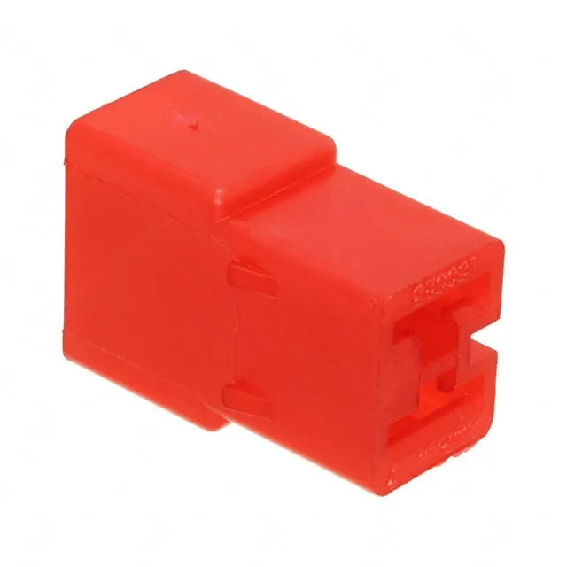 180923-1 (CONN RCPT HOUSING 0.25 2POS RED)