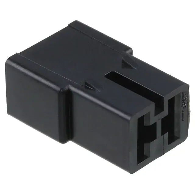 180923-5 (CONN RCPT HSG 0.25 2POS BLACK)