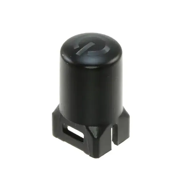 181D01000 (CAP PUSHBUTTN RND BLK/TRANS LENS)