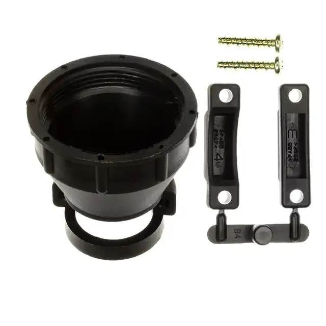 182652-1 (CONN BACKSHELL W/CLAMP SZ 23 BLK)