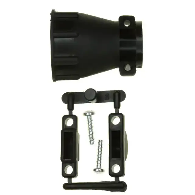 182655-1 (CONN BACKSHELL W/CLAMP SZ 17 BLK)