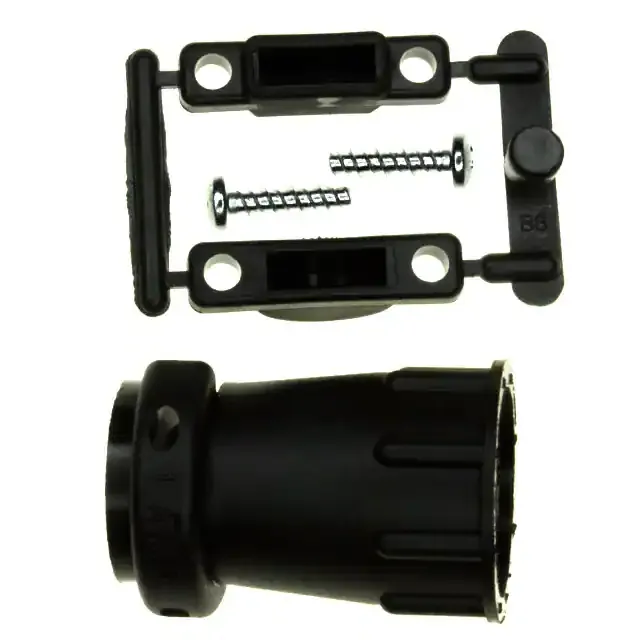 182663-1 (CONN BACKSHELL W/CLAMP SZ 13 BLK)