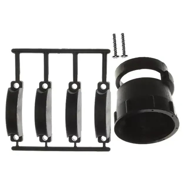182930-1 (CONN BACKSHELL W/CLAMP SZ 23 BLK)