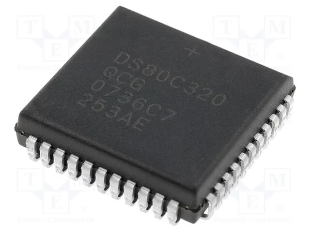 DS80C320-QCG+ (IC MCU 8BIT ROMLESS 44PLCC)