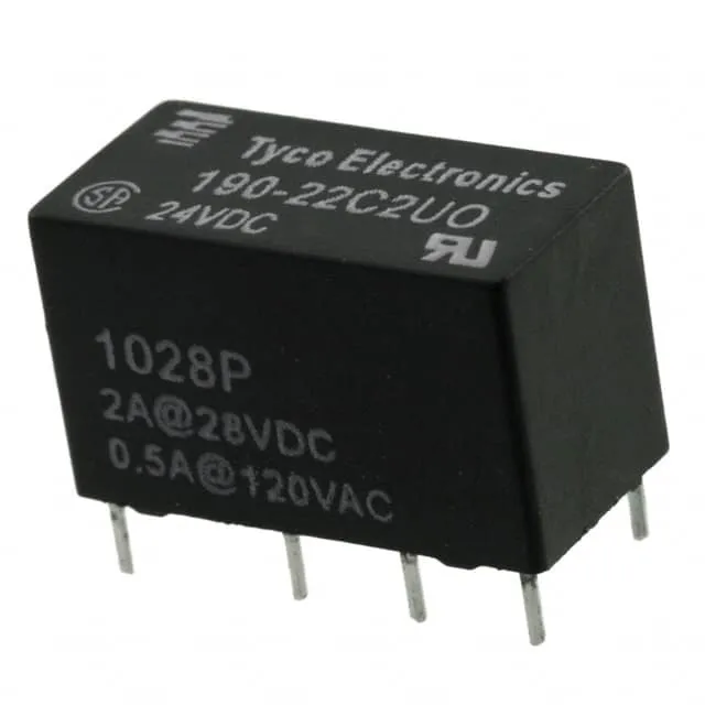 19022C2U0 (RELAY GEN PURPOSE DPDT 2A 24V)