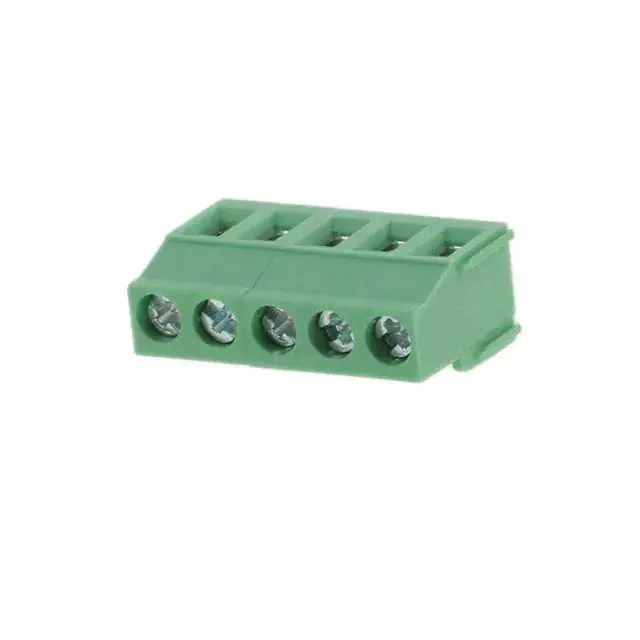 1905683 (PC TERM BLOCK 5MM 5POS GREEN)