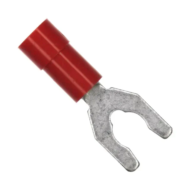 0190990013 (CONN SPADE TERM 18-22AWG #8 RED)