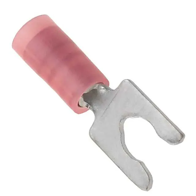 0191150012 (CONN SPADE TERM 18-22AWG #8 RED)
