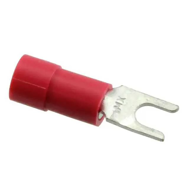 0191310044 (CONN SPADE TERM 18-22AWG #4 RED)