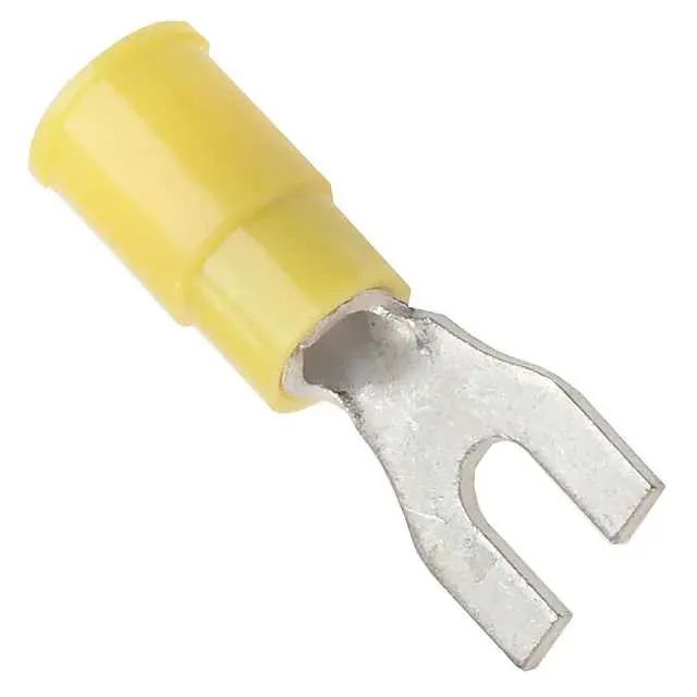 0191440037 (CONN SPADE TERM 10-12AWG #6 YEL)