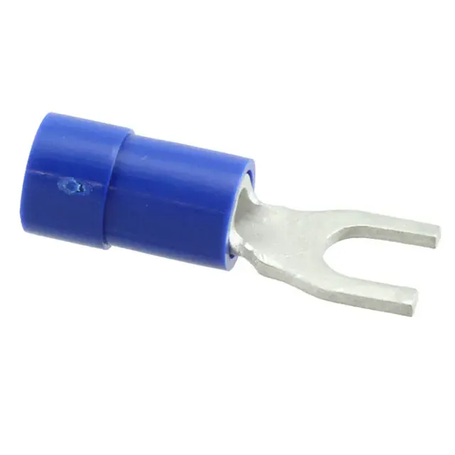 0191440015 (CONN SPADE TERM 14-16AWG #6 BLU)