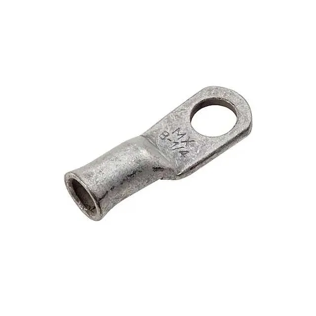 0192210224 (CONN RING FLAT 8AWG #1/4 CRIMP)