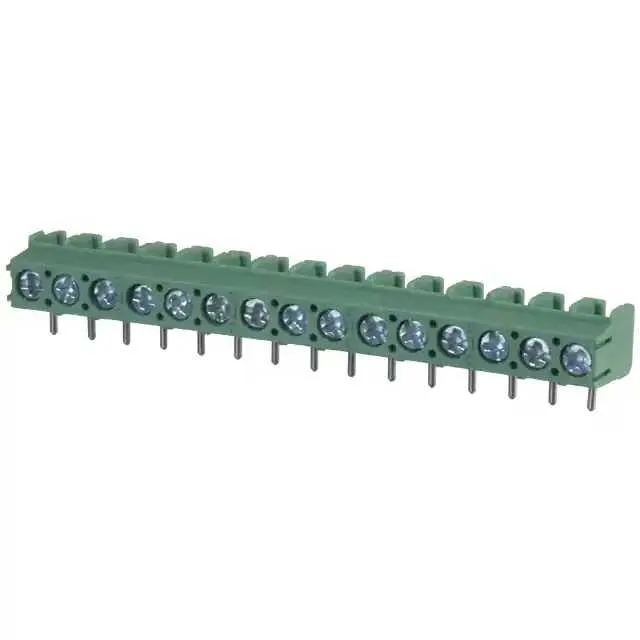 1935446 (TERM BLOCK PCB 15POS 5.0MM GREEN)