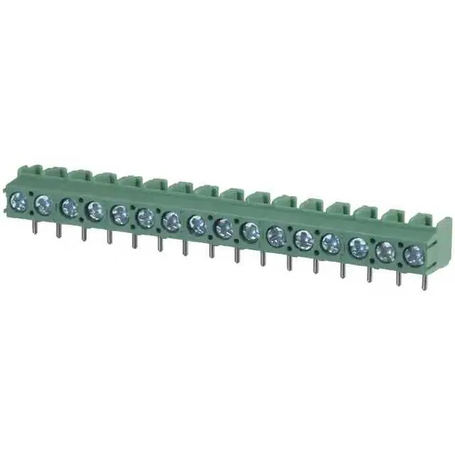 1935459 (TERM BLOCK PCB 16POS 5.0MM GREEN)