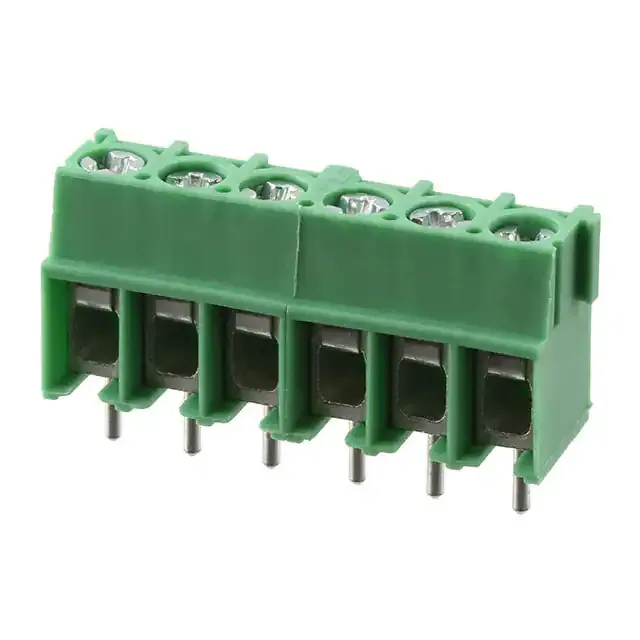 1935815 (PC TERM BLOCK 5MM 6POS GREEN)