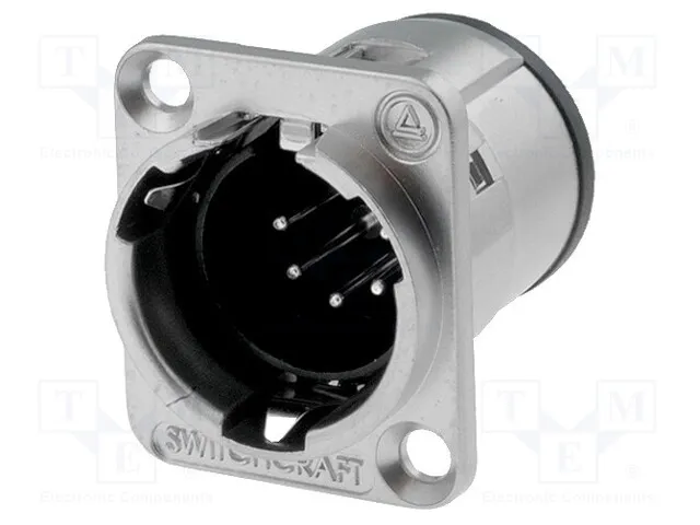 E5MSC (CONN RCPT MALE XLR 5POS SLDR CUP)