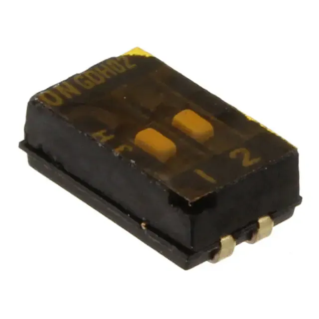 GDH02SA04 (SWITCH SLIDE DIP SPST 25MA 24V)