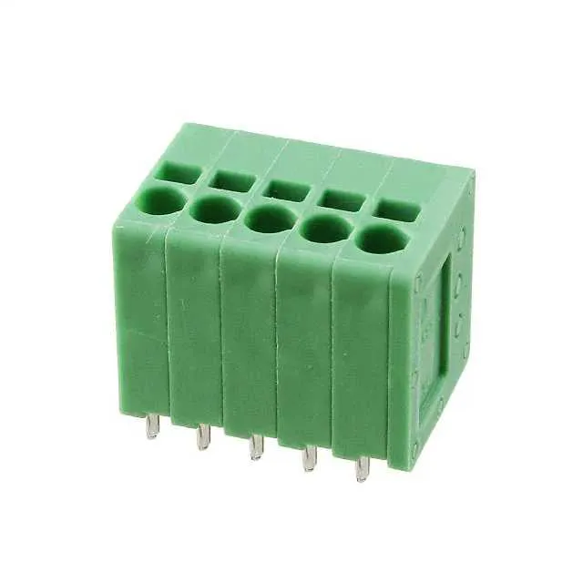 1990889 (PC TERM BLOCK 3.5MM 5POS GREEN)
