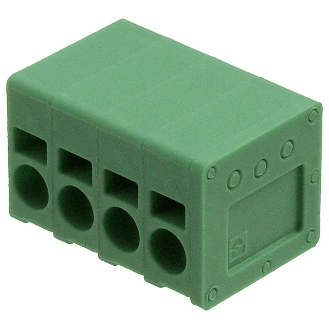 1990999 (PC TERM BLOCK 5MM 4POS GREEN)