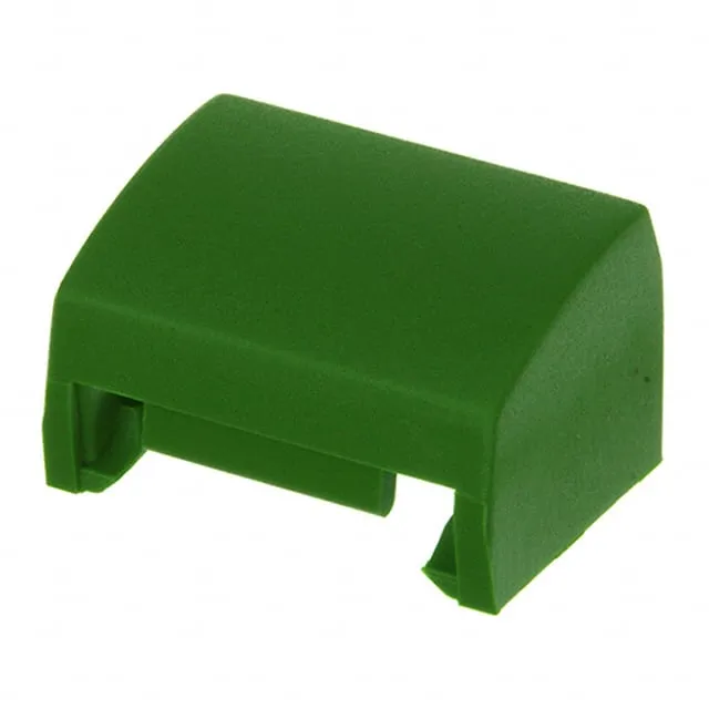 1A02 (CAP TACTILE RECTANGULAR GREEN)