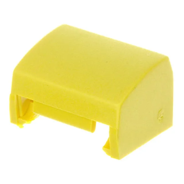 1A04 (CAP TACTILE RECTANGULAR YELLOW)