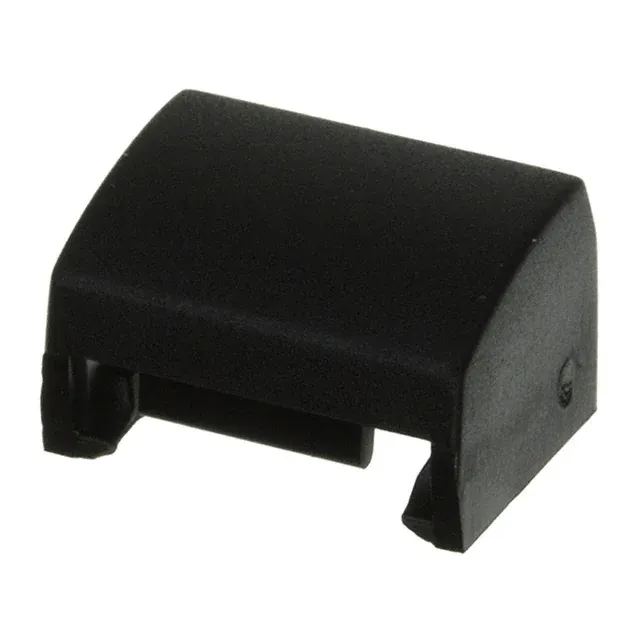 1A09 (CAP TACTILE RECTANGULAR BLACK)