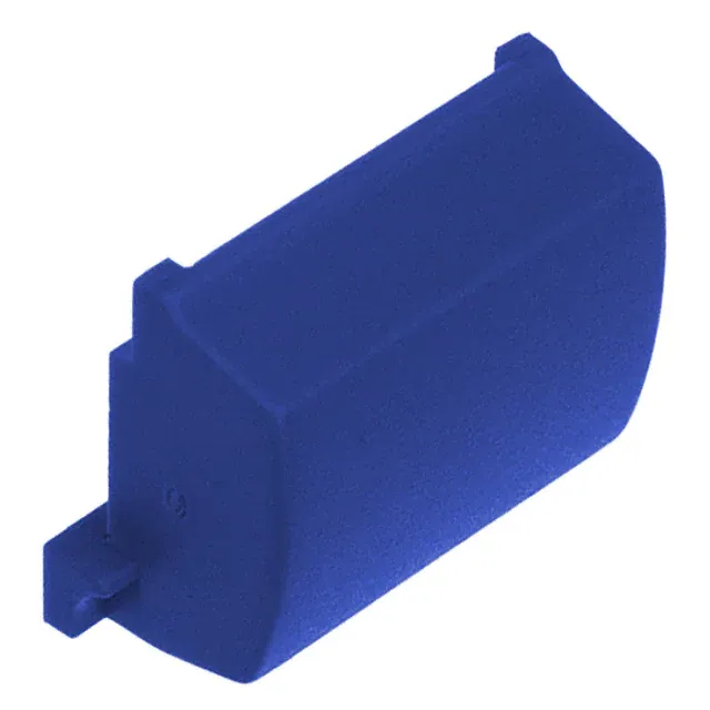1B00 (CAP TACTILE RECTANGULAR BLUE)