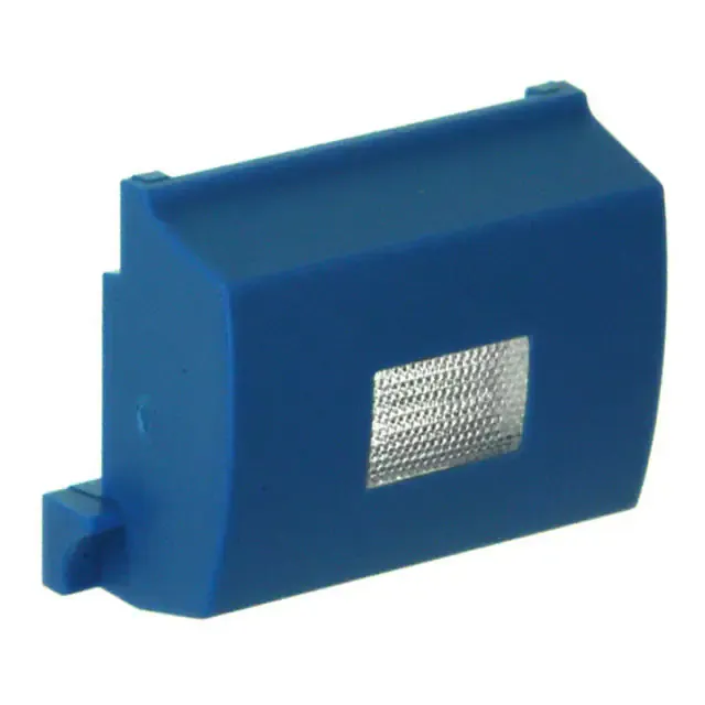 1C001 (CAP TACTILE RECT BLUE/TRANS LENS)
