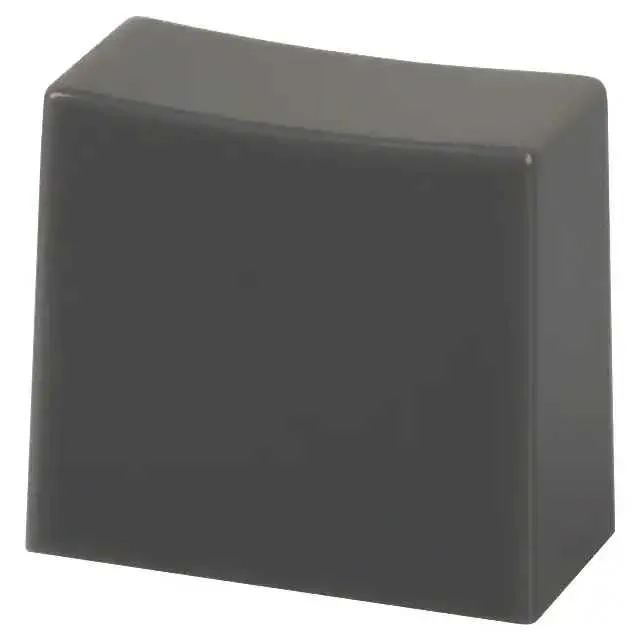 1CDGR (CAP PUSHBUTTON RECT DARK GRAY)