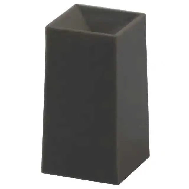 1DDGR (CAP PUSHBUTTON SQUARE DARK GRAY)