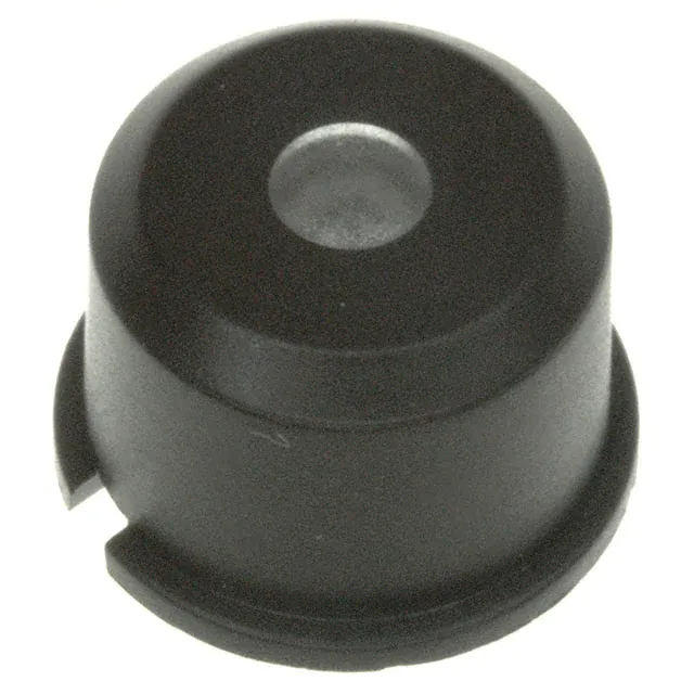 1E091 (CAP TACTILE ROUND BLK/TRANS LENS)