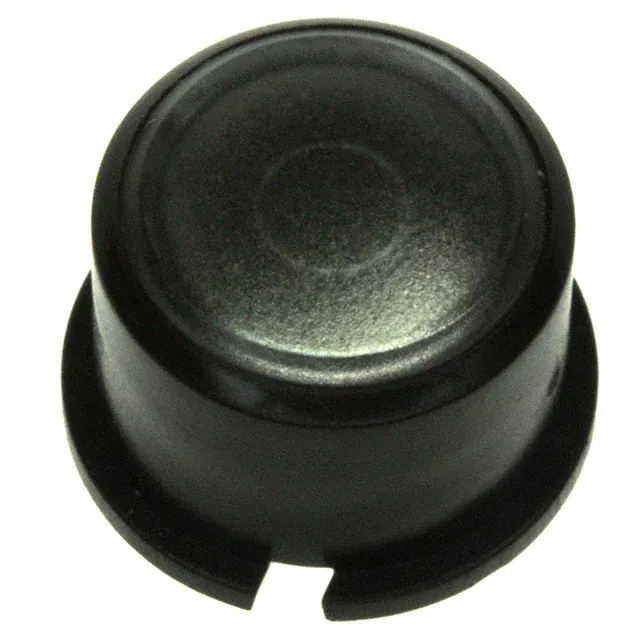 1F091 (CAP TACTILE ROUND BLK/TRANS LENS)