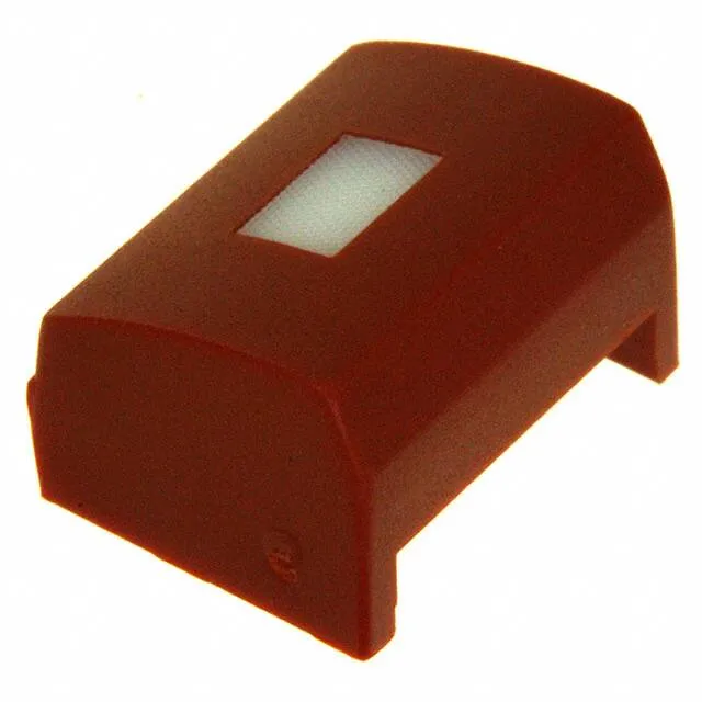 1H086 (CAP TACT RECT RED/FROST WHT LENS)