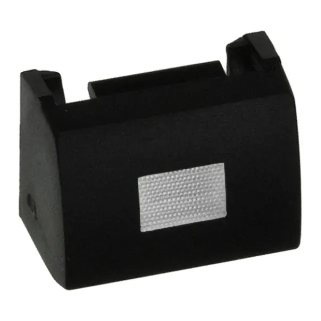 1H091 (CAP TACTILE RECT BLK/TRANS LENS)