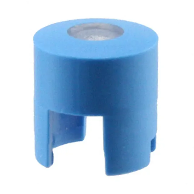 1LS001-12.0 (CAP TACTILE ROUND BLU/TRANS LENS)