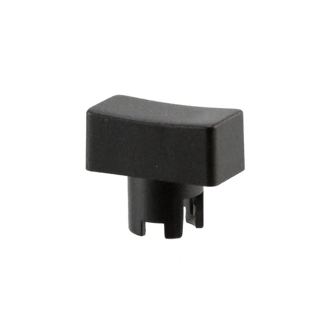1PS09 (CAP TACTILE RECTANGULAR BLACK)