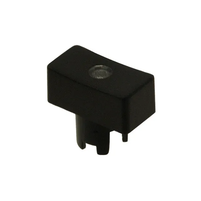 1RS091 (CAP TACTILE RECT BLK/TRANS LENS)